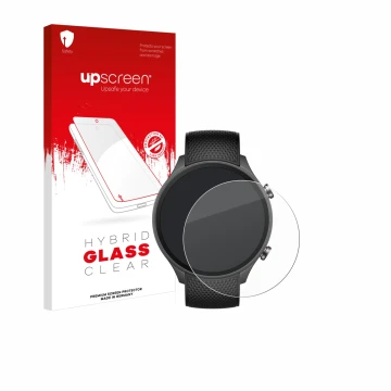 Vorderseite einer Produktverpackung mit dem Markenlogo upscreen. Daneben ist das Gerät OnePlus watch 2R mit dem zugehörigen Di