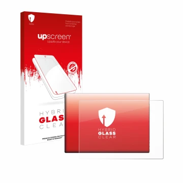 Vorderseite einer Produktverpackung mit dem Markenlogo upscreen. Daneben ist das Gerät G-STORY 10.1