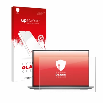 Vorderseite einer Produktverpackung mit dem Markenlogo upscreen. Daneben ist das Gerät Dell Precision 5690 Workstation mit dem