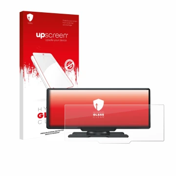 Vorderseite einer Produktverpackung mit dem Markenlogo upscreen. Daneben ist das Gerät Lamto 9.26
