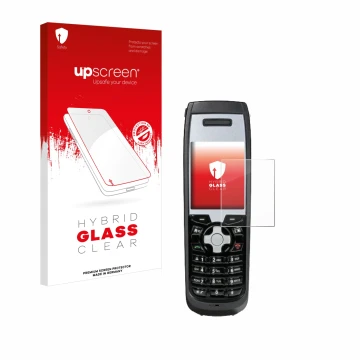 Vorderseite einer Produktverpackung mit dem Markenlogo upscreen. Daneben ist das Gerät Funktel FC5 mit dem zugehörigen Display