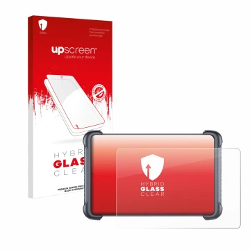 Vorderseite einer Produktverpackung mit dem Markenlogo upscreen. Daneben ist das Gerät Thinkcar Thinkscan 689BT mit dem zugehö