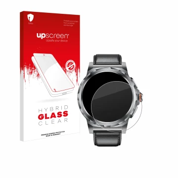 Vorderseite einer Produktverpackung mit dem Markenlogo upscreen. Daneben ist das Gerät LIGE SML6-R-E 1.43
