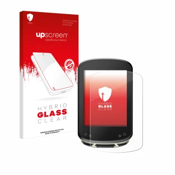 Vorderseite einer Produktverpackung mit dem Markenlogo upscreen. Daneben ist das Gerät Magene C506 SE mit dem zugehörigen Disp