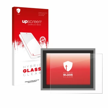 Vorderseite einer Produktverpackung mit dem Markenlogo upscreen. Daneben ist das Gerät Megger MFT-X1 mit dem zugehörigen Displ