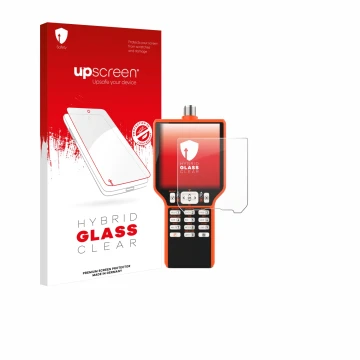 Vorderseite einer Produktverpackung mit dem Markenlogo upscreen. Daneben ist das Gerät RigExpert MATCH mit dem zugehörigen Dis