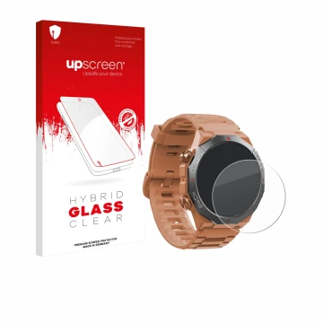 Vorderseite einer Produktverpackung mit dem Markenlogo upscreen. Daneben ist das Gerät Qecnato S10 1.39