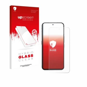 Vorderseite einer Produktverpackung mit dem Markenlogo upscreen. Daneben ist das Gerät Oukitel WP210 5G mit dem zugehörigen Di