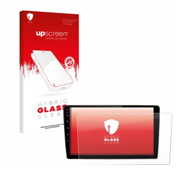 Vorderseite einer Produktverpackung mit dem Markenlogo upscreen. Daneben ist das Gerät Junsun V2 Plus 9