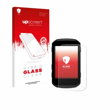 Vorderseite einer Produktverpackung mit dem Markenlogo upscreen. Daneben ist das Gerät Garmin Edge 550 mit dem zugehörigen Dis