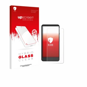 Vorderseite einer Produktverpackung mit dem Markenlogo upscreen. Daneben ist das Gerät Xiaomi Moaan InkPalm Mini Plus 2 mit de