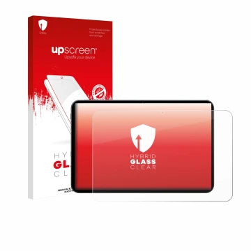 Vorderseite einer Produktverpackung mit dem Markenlogo upscreen. Daneben ist das Gerät Tabwee T60 PRO 13.4