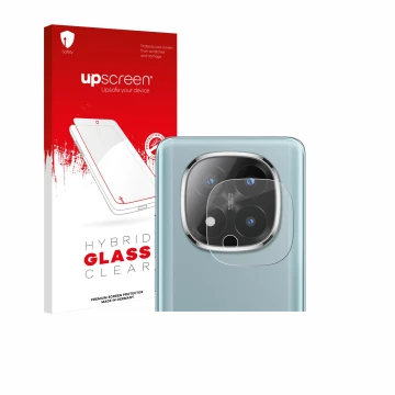 Vorderseite einer Produktverpackung mit dem Markenlogo upscreen. Daneben ist das Gerät Xiaomi Redmi Note 14 Pro Plus 5G (NUR K