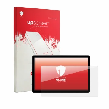 Vorderseite einer Produktverpackung mit dem Markenlogo upscreen. Daneben ist das Gerät Skoda Elroq 85 Sportline 2026 mit dem z