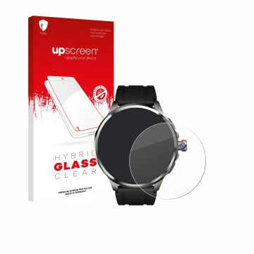 Vorderseite einer Produktverpackung mit dem Markenlogo upscreen. Daneben ist das Gerät Rogbid Model R2 Ultra mit dem zugehörig