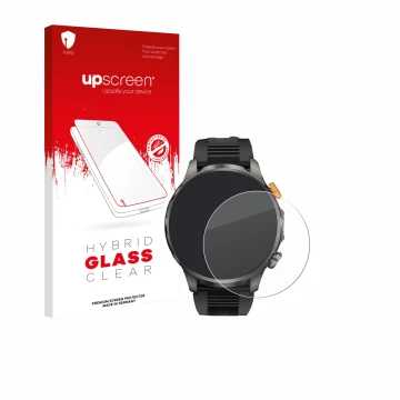 Vorderseite einer Produktverpackung mit dem Markenlogo upscreen. Daneben ist das Gerät Naixues AK90 1.91