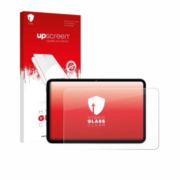 Vorderseite einer Produktverpackung mit dem Markenlogo upscreen. Daneben ist das Gerät VekfulPC T60 Pro 13.4