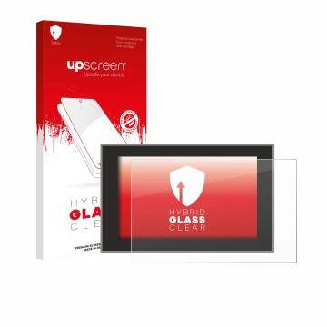 Vorderseite einer Produktverpackung mit dem Markenlogo upscreen. Daneben ist das Gerät Dacia Bigster 2025-2026 10