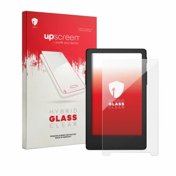 Vorderseite einer Produktverpackung mit dem Markenlogo upscreen. Daneben ist das Gerät Xteink X4 Classic (X4 V2) mit dem zugeh