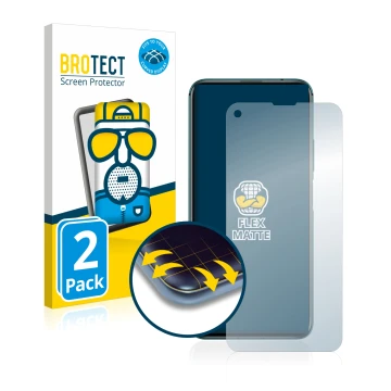 Vorderseite einer Produktverpackung mit dem Markenlogo BROTECT. Daneben ist das Gerät Honor 20 Pro mit dem zugehörigen Display