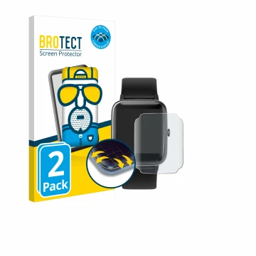 Vorderseite einer Produktverpackung mit dem Markenlogo BROTECT. Daneben ist das Gerät Fitpolo ID205L 1.3