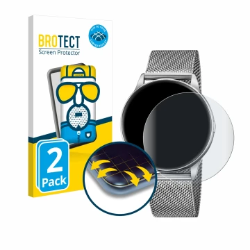 Vorderseite einer Produktverpackung mit dem Markenlogo BROTECT. Daneben ist das Gerät Lotus Smartime 50000/1 mit dem zugehörig