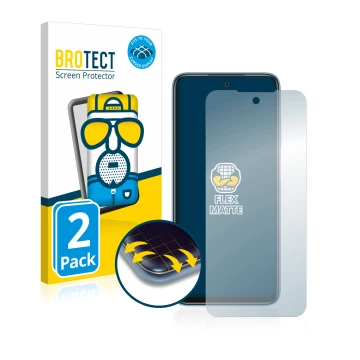 Vorderseite einer Produktverpackung mit dem Markenlogo BROTECT. Daneben ist das Gerät Xiaomi Redmi 10 (2022) mit dem zugehörig