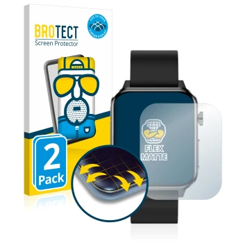 Vorderseite einer Produktverpackung mit dem Markenlogo BROTECT. Daneben ist das Gerät Kardena CARE Plus mit dem zugehörigen Di