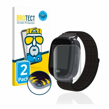 Vorderseite einer Produktverpackung mit dem Markenlogo BROTECT. Daneben ist das Gerät Pthtechus 4G GPS T30 mit dem zugehörigen