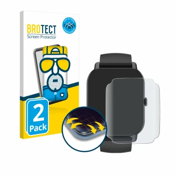 Vorderseite einer Produktverpackung mit dem Markenlogo BROTECT. Daneben ist das Gerät Aptkdoe P66D 1.85