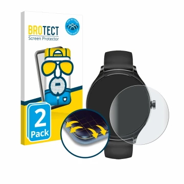 Vorderseite einer Produktverpackung mit dem Markenlogo BROTECT. Daneben ist das Gerät Pireware Harmony 4 mit dem zugehörigen D