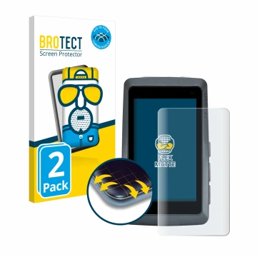 Vorderseite einer Produktverpackung mit dem Markenlogo BROTECT. Daneben ist das Gerät Sigma ROX 12.1 EVO mit dem zugehörigen D