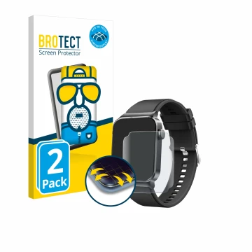 Vorderseite einer Produktverpackung mit dem Markenlogo BROTECT. Daneben ist das Gerät Donerton T50S mit dem zugehörigen Displa