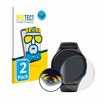 Vorderseite einer Produktverpackung mit dem Markenlogo BROTECT. Daneben ist das Gerät Hama 8900 (45 mm) mit dem zugehörigen Di