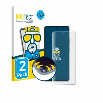 Vorderseite einer Produktverpackung mit dem Markenlogo BROTECT. Daneben ist das Gerät Ulefone Note 17 Pro mit dem zugehörigen 