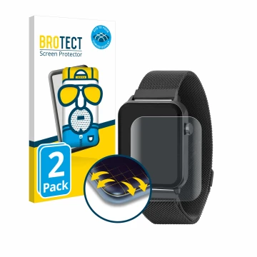 Vorderseite einer Produktverpackung mit dem Markenlogo BROTECT. Daneben ist das Gerät Reflex Active Series 30 AMOLED mit dem z