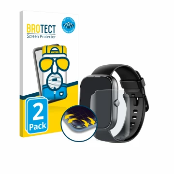 Vorderseite einer Produktverpackung mit dem Markenlogo BROTECT. Daneben ist das Gerät Uaue T60 1.91