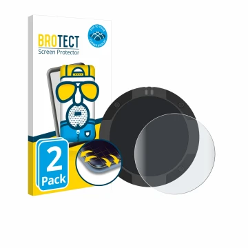 Vorderseite einer Produktverpackung mit dem Markenlogo BROTECT. Daneben ist das Gerät Beeline Moto II mit dem zugehörigen Disp