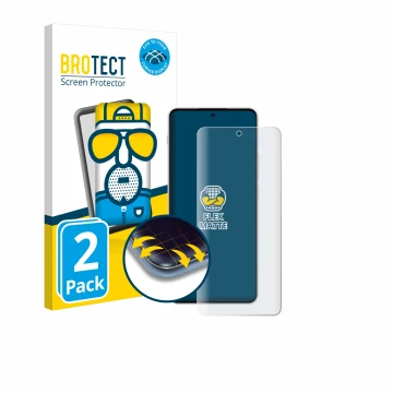 Vorderseite einer Produktverpackung mit dem Markenlogo BROTECT. Daneben ist das Gerät OnePlus Nord 4 mit dem zugehörigen Displ