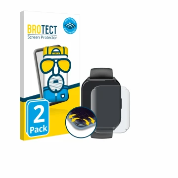 Vorderseite einer Produktverpackung mit dem Markenlogo BROTECT. Daneben ist das Gerät Aycy MT65 1.85