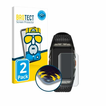 Vorderseite einer Produktverpackung mit dem Markenlogo BROTECT. Daneben ist das Gerät Kospet Tank X2 Ultra mit dem zugehörigen