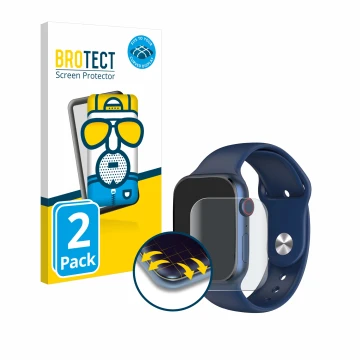 Vorderseite einer Produktverpackung mit dem Markenlogo BROTECT. Daneben ist das Gerät KSIX Urban 4 mit dem zugehörigen Display
