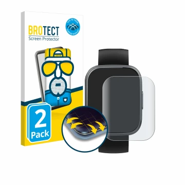 Vorderseite einer Produktverpackung mit dem Markenlogo BROTECT. Daneben ist das Gerät Puqo T80 1.95