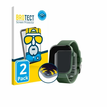 Vorderseite einer Produktverpackung mit dem Markenlogo BROTECT. Daneben ist das Gerät Reflex Active SERIES 40 1.85