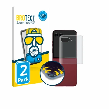 Vorderseite einer Produktverpackung mit dem Markenlogo BROTECT. Daneben ist das Gerät Motorola Razr 60 Ultra (Hinteres Display