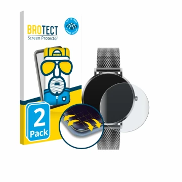 Vorderseite einer Produktverpackung mit dem Markenlogo BROTECT. Daneben ist das Gerät Pireware Amory 5 mit dem zugehörigen Dis