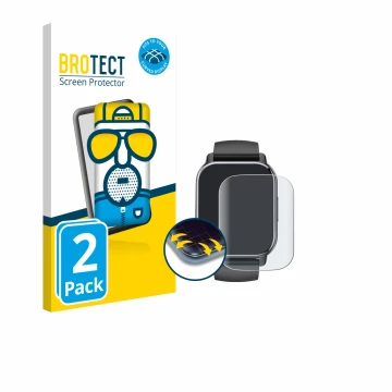 Vorderseite einer Produktverpackung mit dem Markenlogo BROTECT. Daneben ist das Gerät Poounur T80 1.95