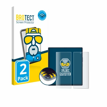 Vorderseite einer Produktverpackung mit dem Markenlogo BROTECT. Daneben ist das Gerät Samsung Galaxy Z Fold 7 (Inneres Display