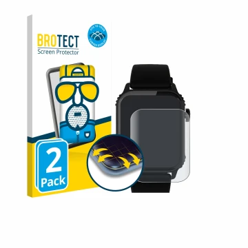 Vorderseite einer Produktverpackung mit dem Markenlogo BROTECT. Daneben ist das Gerät TRAUSI TG08 1.83