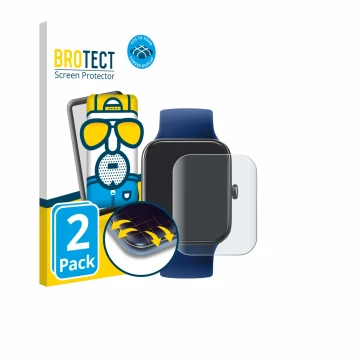 Vorderseite einer Produktverpackung mit dem Markenlogo BROTECT. Daneben ist das Gerät Decathlon CW500 M mit dem zugehörigen Di